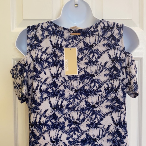 MICHAEL KORS WOMENS COLD SHOULDER DRESS - Picture 3 of 5